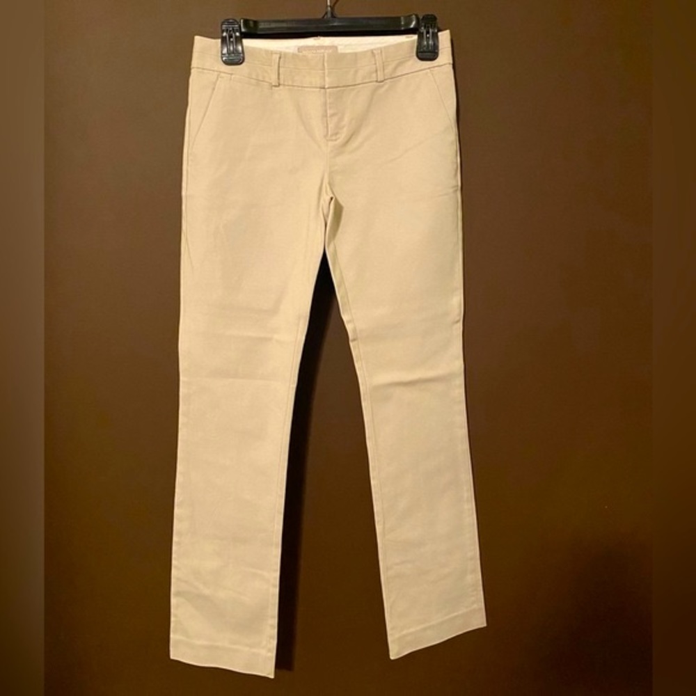 Banana Republic Khaki Ryan Pants, Size OS. EUC